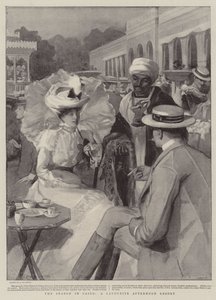 The Season in Cairo, a Favourite Afternoon Resort